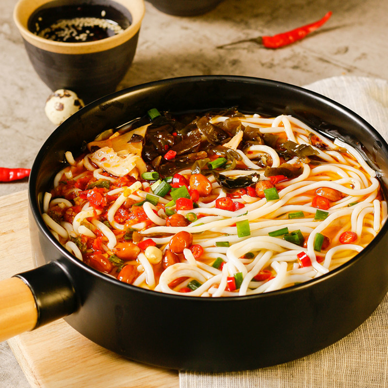 面厨娘四川风味客家勾魂米线汤粉干米粉非油炸带调味料包满39包邮