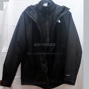 TheNorthFace 北面 26春夏 男 防泼水抓绒三合一冲锋衣 NF0A89ZP