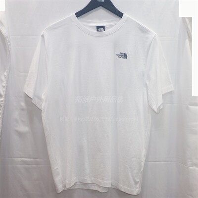 北面男女户外透气短袖T恤