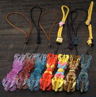 帕拉王朝忿怒莲师五股金刚杵降魔杵潮玩手办模型文玩国潮挂件挂饰