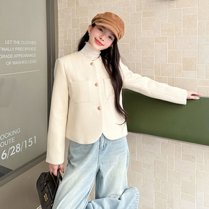 4色小香风简约短外套女2D115-C756-P145-K238图片