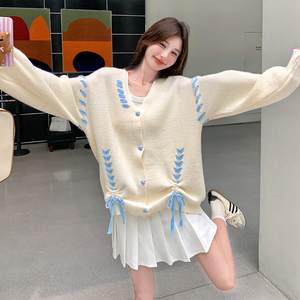 毛衣针织开衫女外套2D115-C183-P85-K148图片