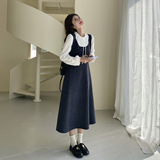 假两件连衣裙女2D115-C901-P145-K218，女装连衣裙，2D115