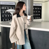 风衣短外套女2D115-C735-P145-K218，女装风衣，2D115