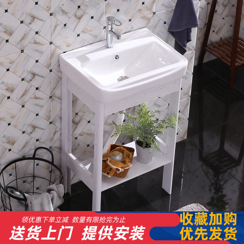 陶瓷洗手盆小户型支架一体台盆洗脸盆落地式面盆卫生间立柱盆水池|ruв категории награду материалов, туалетные принадлежности, умывальник, колонка бассейна - от Buy2taobao.com для оказания профессиональной услуги покупки агента Taobao