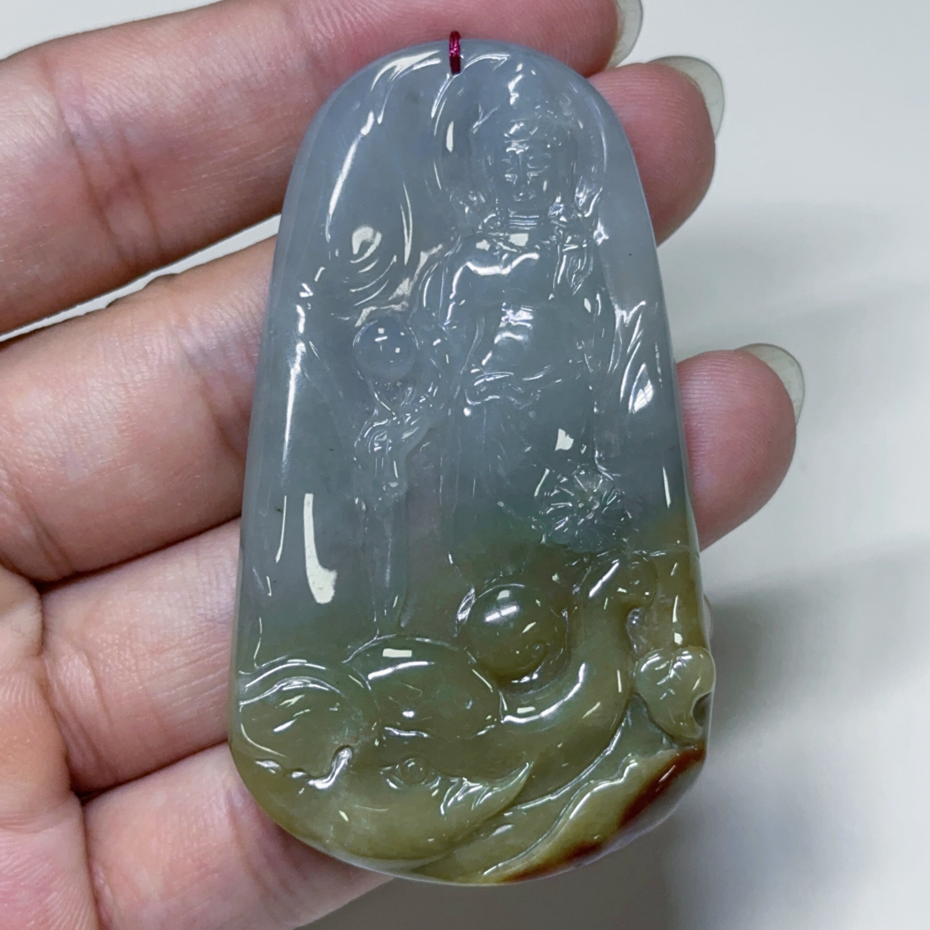 10X05天然翡翠A货吊坠男女同款精工雕刻吊坠