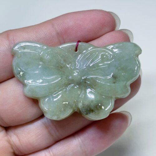 13X05天然翡翠吊坠男女同款精工雕刻吊坠