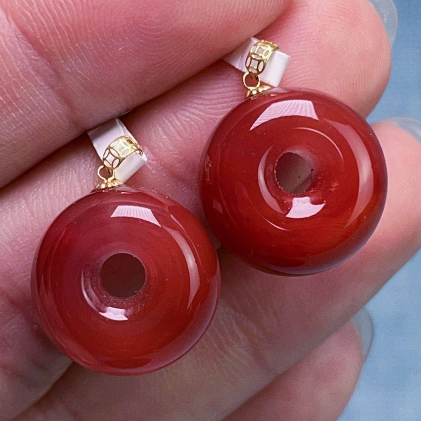 159C43-3四川凉山南红瓦西柿子锦牛血平安扣吊坠多样性发其一,饰品/流行首饰/时尚饰品新,颈饰,淘宝优惠券,粉丝福利购,淘宝优惠卷