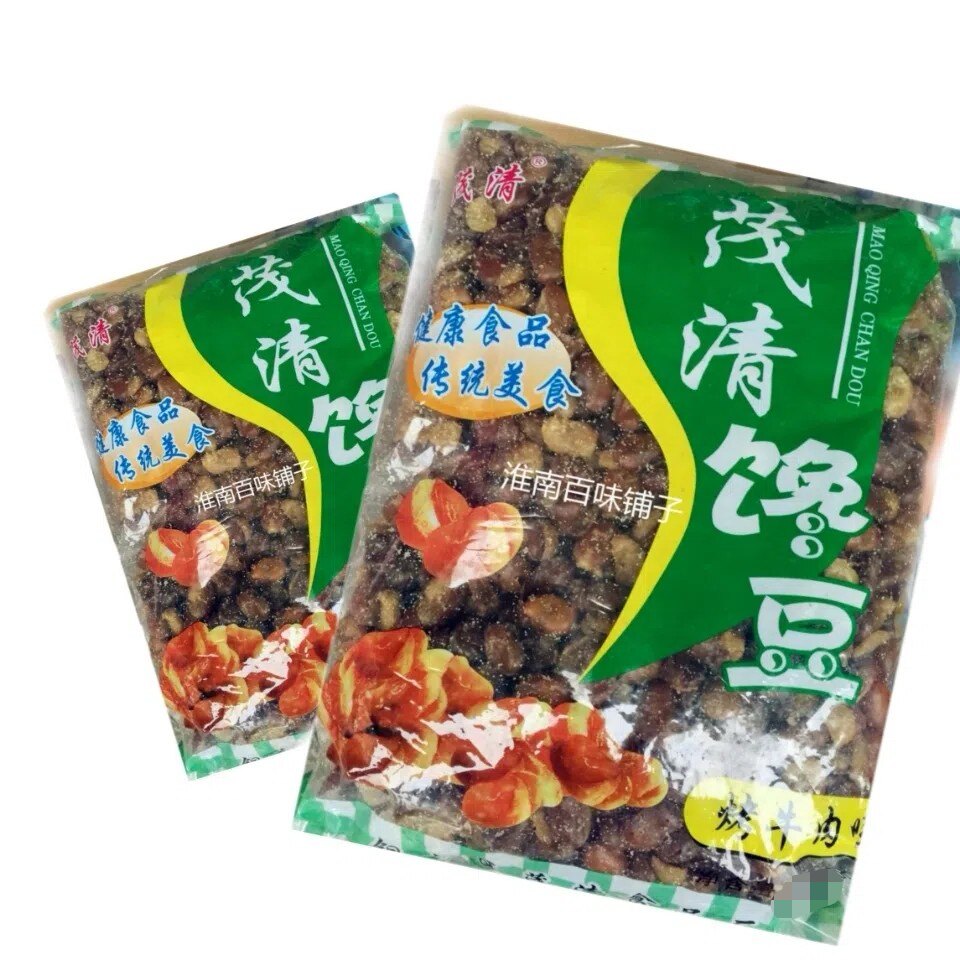 徐州特产茂清馋豆兰花豆蚕豆香甜牛肉味开心豆袋装零食包