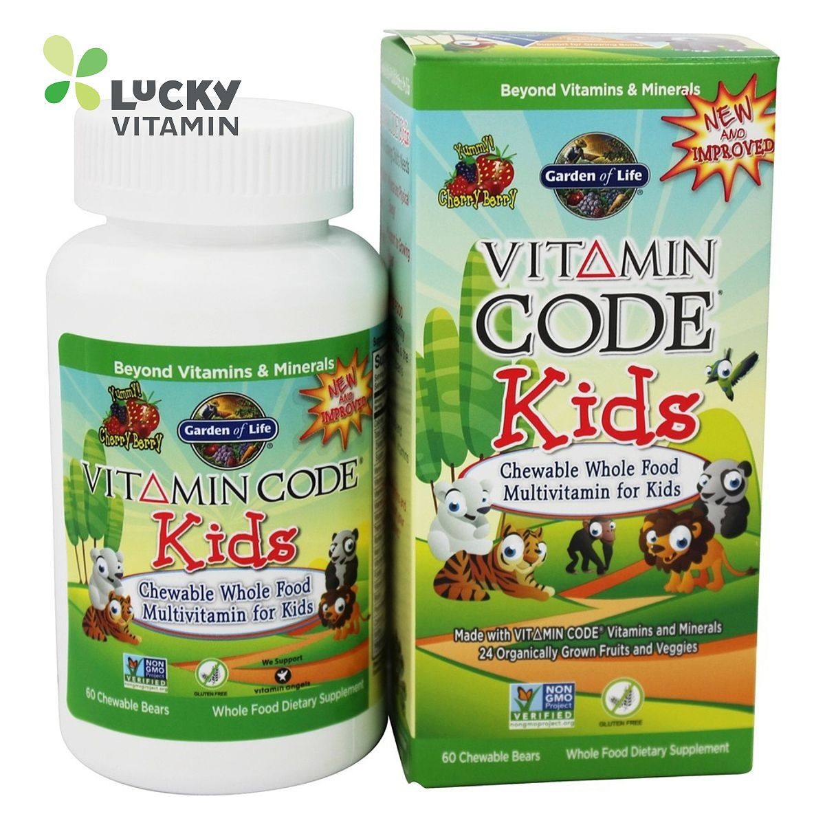 Garden of Life - 儿童天然维生素微量元素樱桃果味 - 60咀嚼|ruв категории Всё для беременных и кормящих, материнской пища, другие - от Buy2taobao.com для оказания профессиональной услуги покупки агента Taobao