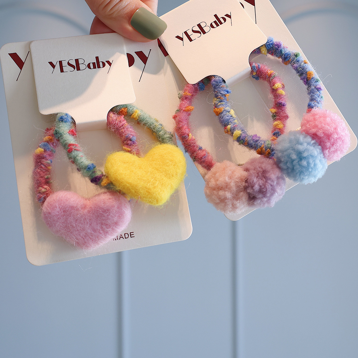 小女孩秋冬可爱毛球发圈儿童甜美爱心丸子头高弹力绑发皮筋不伤发,童装/婴儿装/亲子装,发饰,淘宝优惠券,粉丝福利购,淘宝优惠卷