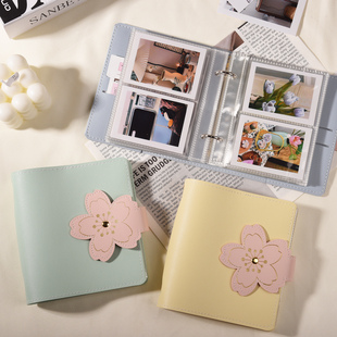 高颜值拍立得迷你活页3寸5寸照片爱豆追星小卡卡片收集卡册相册本