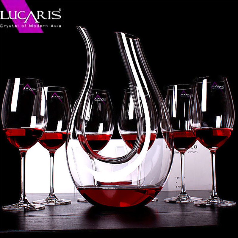 lucaris曼谷系列 红酒杯水晶玻璃高脚杯葡萄酒杯香槟杯6只装