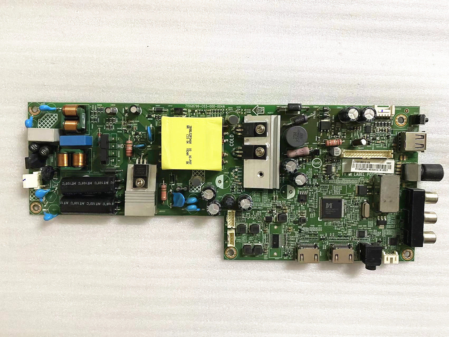 飞利浦43pff3282主板715g8796-c03-000-004n屏tpt430b2-0lv1d.