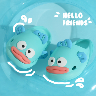 网红胖手鱼凉拖鞋女夏季eva洗澡