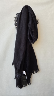 Za家男士围巾冬季加厚保暖纯色披肩