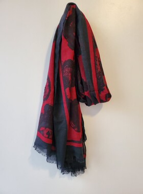 BIMBA Y LOLA女士春秋季围巾西班牙轻奢小众款丝巾多用挡风披肩