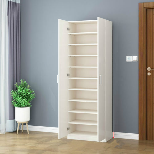 客厅鞋架家用大容量多层带门