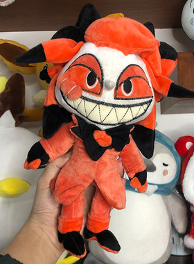 动漫地狱客栈Alastor公仔Hazbin Hotel毛绒玩偶阿拉斯托恶魔娃娃