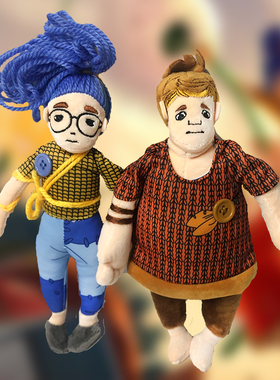 双人成行周边科迪与小梅公仔It takes Two游戏周边情侣毛绒玩偶