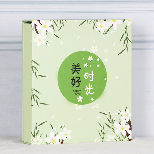 相册本5678寸盒装插页式家庭相薄