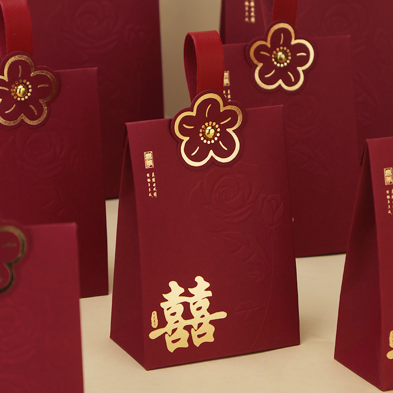 结婚喜糖盒子2025新款中式