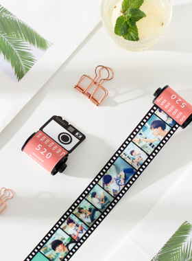 狮定张智霖同款定制胶卷相册创意生日闺蜜情人节礼物送男朋友女票