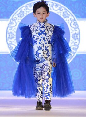政宇轩青花瓷高端礼服模特大赛