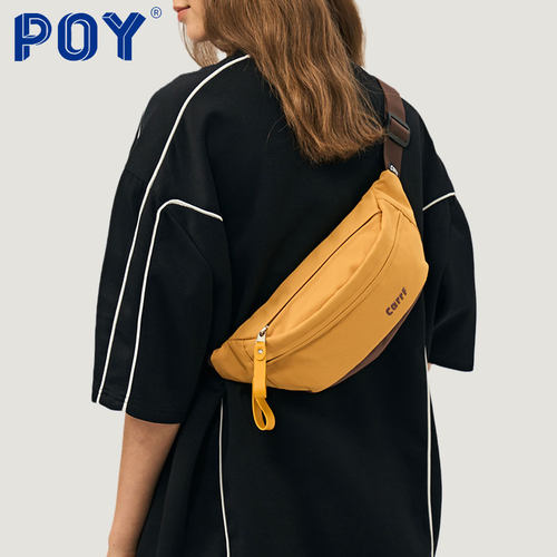 高级感胸包poy休闲百搭骑行腰包