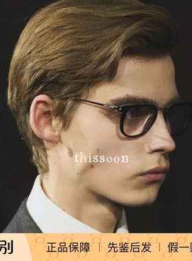 现货 Ysl 圣罗兰 秀款黑银复古金属镜腿茶色镜片墨镜太阳镜sl753