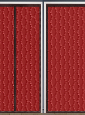 冬季棉门帘加厚家用挡风防寒空调磁吸卧室密封隔音保温保暖隔断帘