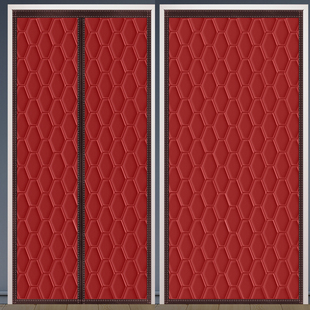 冬季 棉门帘加厚家用挡风防寒空调磁吸卧室密封隔音保温保暖隔断帘