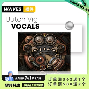 Vocals人声处理人声齿音消除效果器插件 Waves插件 Butch Vig