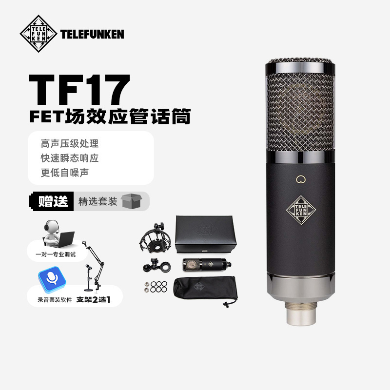 德律风根TF17大振膜电容话筒