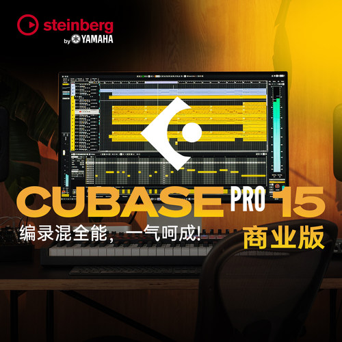 CUBASE 15 Pro 录音编曲音乐制作软件完整标准商业版