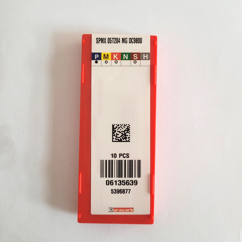 Duracarb 杜龙卡普 U钻刀片 SPMX 05T204 MG DC9800  10片装