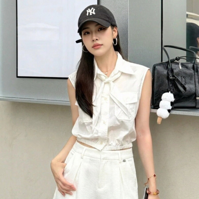 ELLE摩登肌理感简约休闲短裤