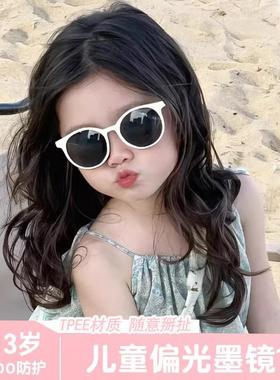 3-12岁墨镜儿童太阳镜偏光男童女孩遮阳防晒防紫外线护眼眼镜