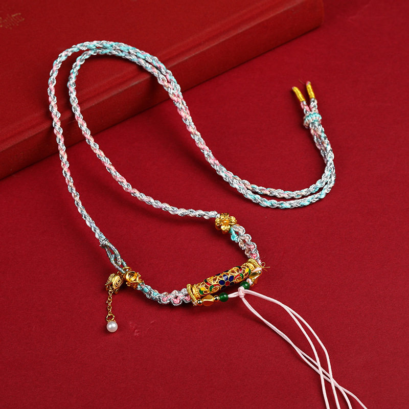 藏式吊坠挂绳手工编织文玩复古百搭民族风桃花结挂件唐卡扎基拉姆,饰品/流行首饰/时尚饰品新,银饰项链,淘宝优惠券,粉丝福利购,淘宝优惠卷