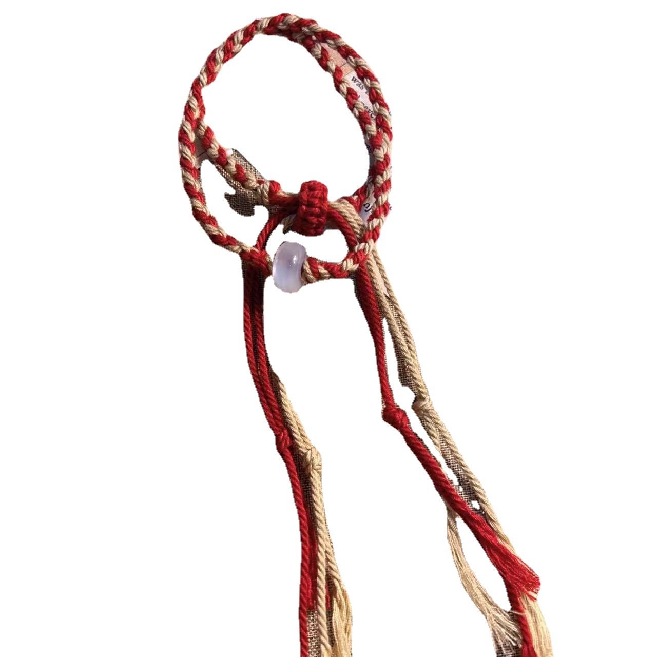 新中式平安扣藏式手绳编织手链手工红绳手链手搓棉线上岸闺蜜,饰品/流行首饰/时尚饰品新,银饰手链,淘宝优惠券,粉丝福利购,淘宝优惠卷