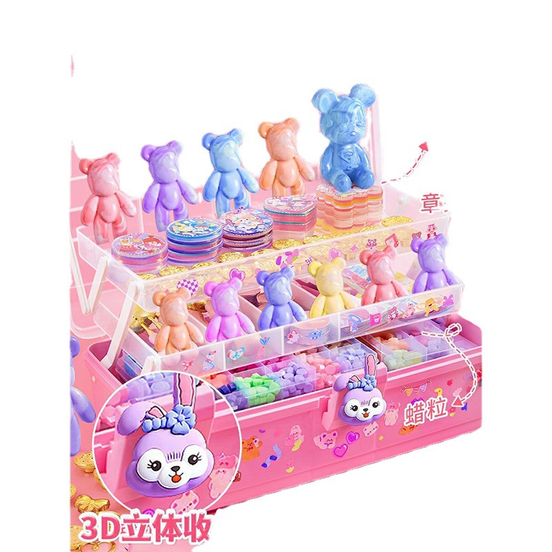 火漆印章蜡粒流体熊暴力