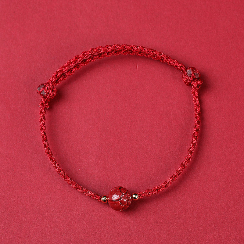 考试上岸手链女本命红绳朱砂和田玉福牌编织手绳高考编织手链,饰品/流行首饰/时尚饰品新,银饰手链,淘宝优惠券,粉丝福利购,淘宝优惠卷