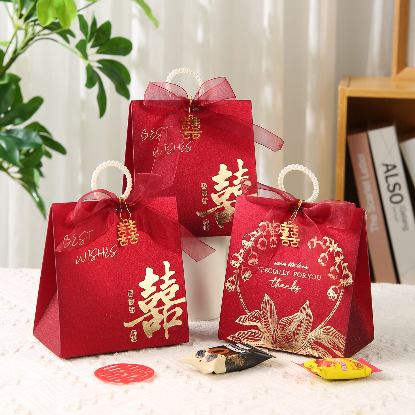 2026结婚专用喜糖盒新款回礼婚礼手提喜糖袋子糖果礼盒订婚糖盒子,节庆用品/礼品,糖盒/糖盒配件,淘宝优惠券,粉丝福利购,淘宝优惠卷