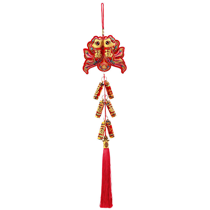 新年布包福袋串挂饰2026新款马年福字双鱼挂件春节过年布置装饰,节庆用品/礼品,电子鞭炮,淘宝优惠券,粉丝福利购,淘宝优惠卷