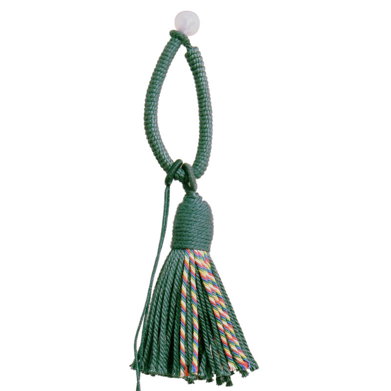 藏式钥匙扣棉穗6cm流苏穗