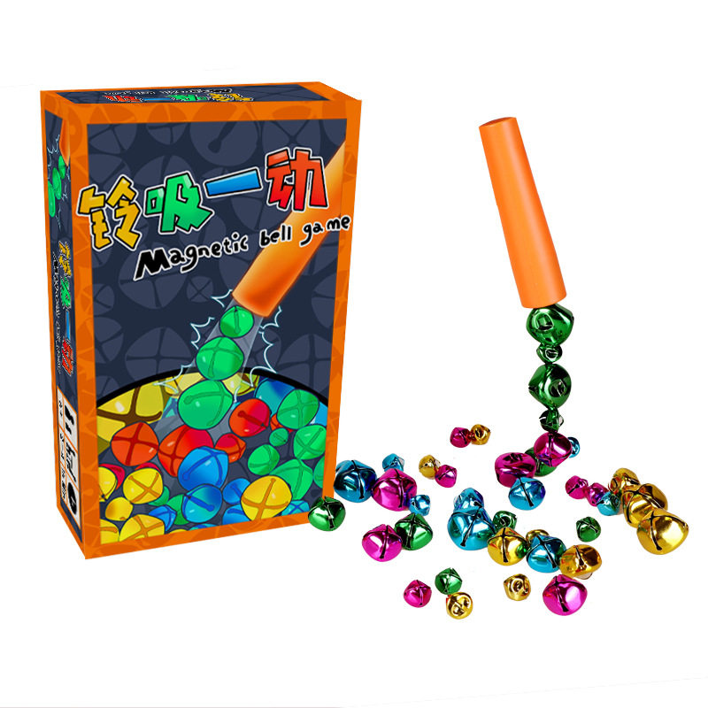 铃吸一动 磁力吸铃铛手眼协调欢乐聚会家庭便携玩具儿童益智桌游,玩具/童车/益智/积木/模型,其他户外休闲玩具,淘宝优惠券,粉丝福利购,淘宝优惠卷