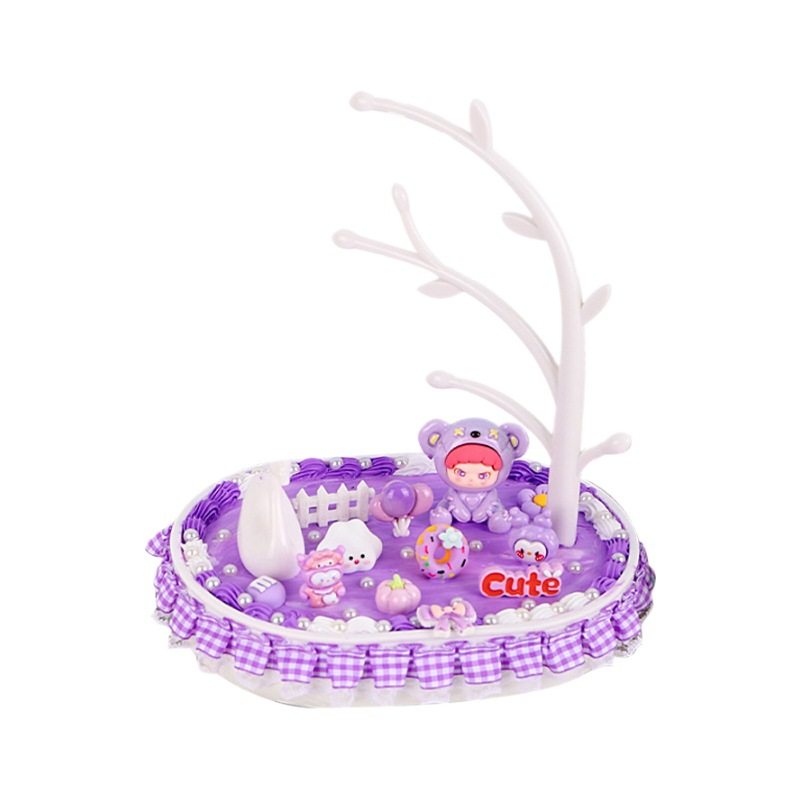 奶油胶手工diy首饰盒儿童玩具卡通化妆收纳盒亲子活动礼物材料包,玩具/童车/益智/积木/模型,其他人偶玩具,淘宝优惠券,粉丝福利购,淘宝优惠卷