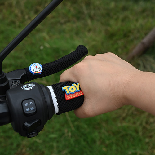 【买1送1】电动车防滑吸汗把套电瓶车把手套手柄套摩托车把套通用