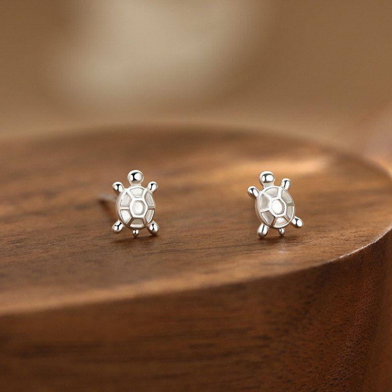 个性小众清999文艺创意耳钉乌龟