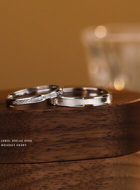 钻蒹葭可足银白露素圈轻奢百搭